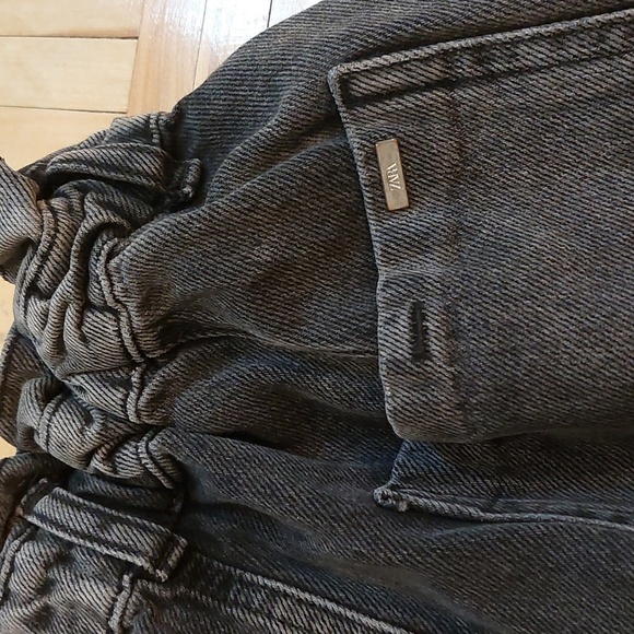 Zara paper bag waist jeans size 0 - Picture 6 of 6